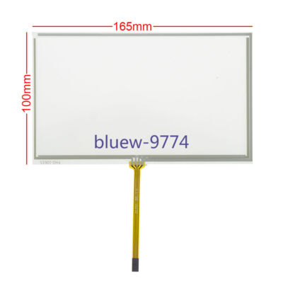 DOP-B07SS411 Resistive Touch Screen Glass Panel Industrial Digitizer 165*100mm