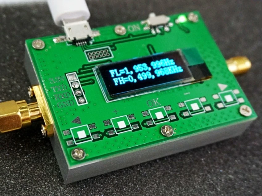 Arduino RF Frequency Counter With Prescaler Share Project