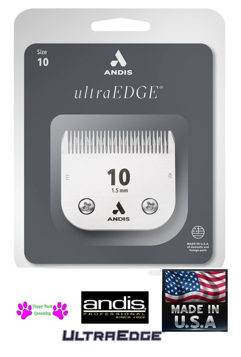 Dog Cat Pet Grooming Andis UltraEdge 10 Blade*Fits Many Oster,Wahl,Laube Clipper