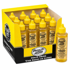 Rock N Roll Bike Lubricant, Gold Bike Chain Lube 4Oz, Pack of 12