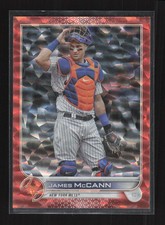 2022 Topps #256 James McCann Orange Foilboard #/299
