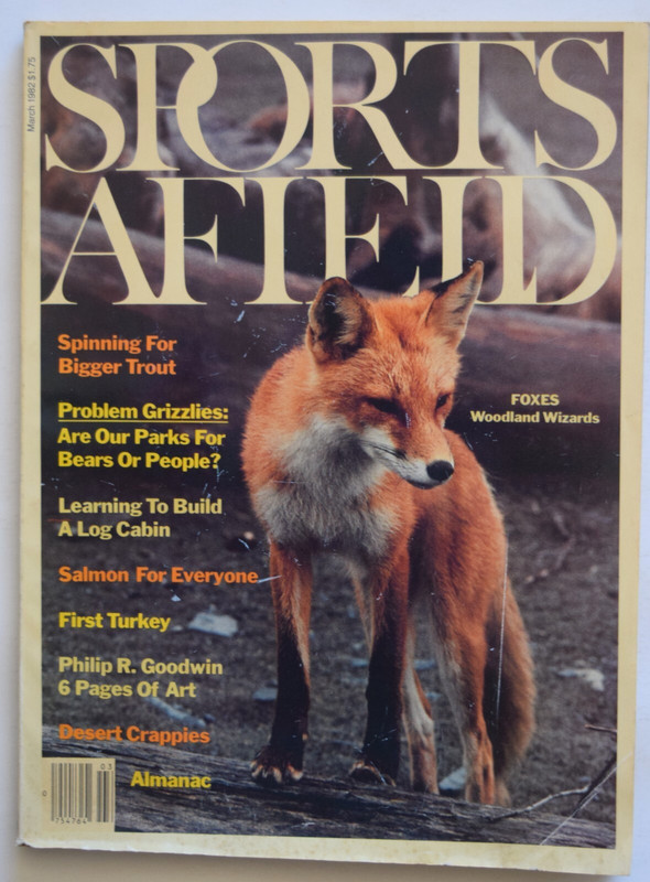 SPORTS AFIELD MAGAZINE - MARCH 1982 - Foxes