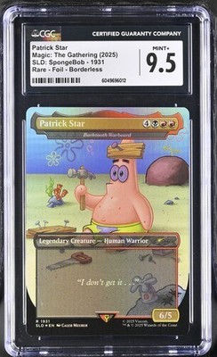 patrick mtg card Every In The SpongeBob SquarePants: Internet Sensation Secret Lair Drop, Ranked Artist: Patrick Faricy, 3 cards