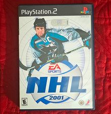 EA SPORTS NHL 2001 PS2 Manual Included Multiplayer E 2001 NTSC-U/C Hockey