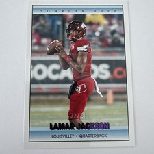2022 Panini Chronicles Draft Picks #20 Lamar Jackson Donruss Retro 32/49 