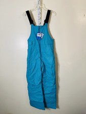 Columbia Snowslope III waterproof youth snow bib blue NWT size L 70.00