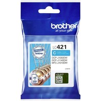Tintenpatrone Brother LC-421C Cyan FüR DCP-J1050DW, MFC-J1010DW, Standard