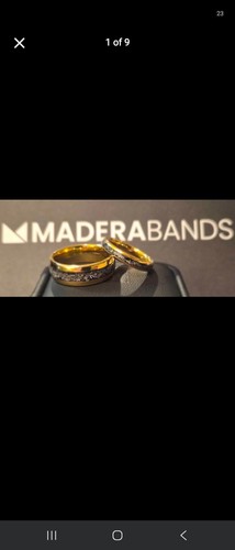 wedding band sets his and hers gold