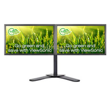 2-Pack ViewSonic Full HD VG2239M-Led 22" LED 1080p Dual Monitor DP DVI-D VGA