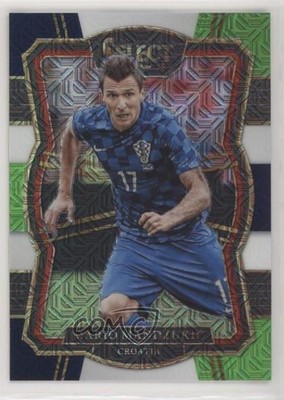 2017-18 Panini Select Mezzanine Multi-Color Prizm Mario Mandzukic #172 0e4q