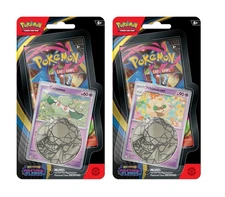 Pokemon Phantasmal Flames ME02 Set 2 Cottonee/Whimsicott Checklane Blister