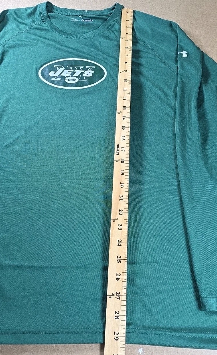 UNDER ARMOUR New York Jets  Men's Shirt Size 2XL  Combine Authentic Heatgear thumbnail 6