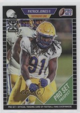 2021 Leaf Pro Set Metal Black Rainbow /30 Patrick Jones II #68 1p5