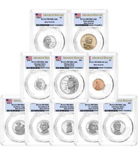 2026 S Silver Proof 10-Coin Set PCGS PR70 DCAM Advanced Release Flag Label