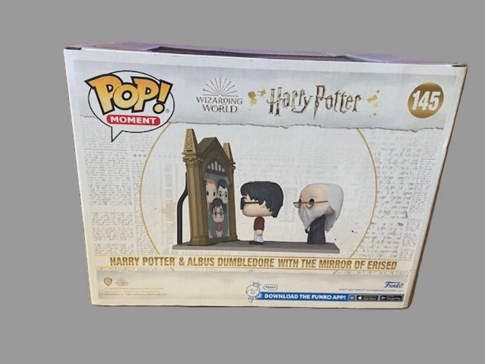 Funko POP! Momento: Harry Potter y Albus Dumbledore con espejo de Erised #145 Foto 2 de 4