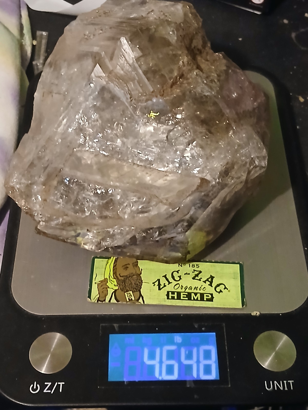 🔥 Huge 4.6 Pounder Herkimer 💎 (Skeletal  Honker) Self Collected In NY  ❤️ 