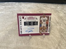 2019-20 Contenders Draft Picks RC Draft Ticket Red Foil Autograph Zylan Cheatham