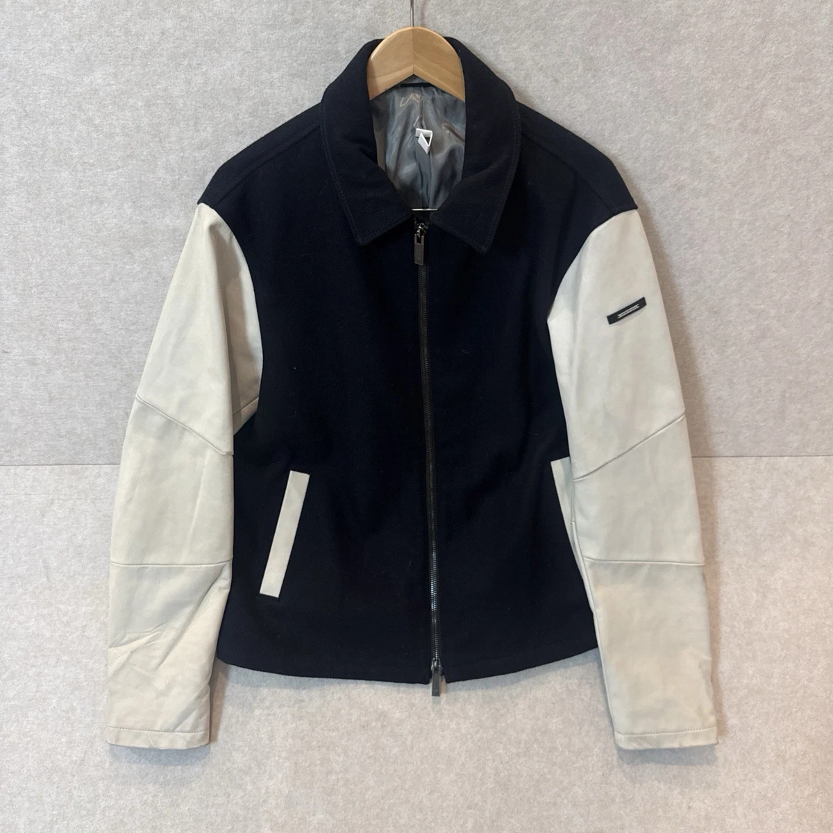 Emporio Armani Leather Outer Shell Jackets for Men for Sale | Shop