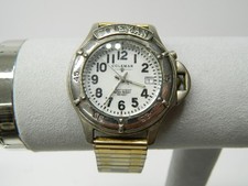 Vintage silver tone COLEMAN Men's Watch 3ATM w/NIGHTSIGHT