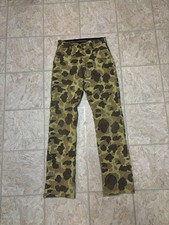 Vintage Cabelas Goretex Frogskin Camo Menms Size 30x34 Hunting Pants