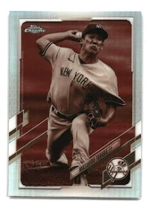 2021 Topps Chrome #131 Masahiro Tanaka Sepia Refractor New York Yankees