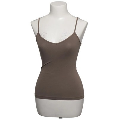 H&M, Tank­top, Größe: XS, Beige, Baumwolle/Elasthan, Einfarbig, Damen #BUm