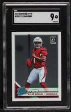 2019 Panini Donruss Optic Rated Rookie Kyler Murray #152 SGC 9 MINT 3n1