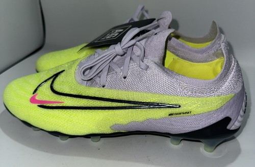 Nike Phantom GX Elite AG-PRO Volt Gray Soccer Cleats FD0256-705 Men -NEW (6) - Picture 4 of 8