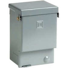 AC Outdoor Disconnect Enclosure Box 60-Amp 120/240V Safety Power Cut/Shut Off