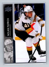 2021-22 Upper Deck #659 Nolan Patrick Vegas Golden Knights