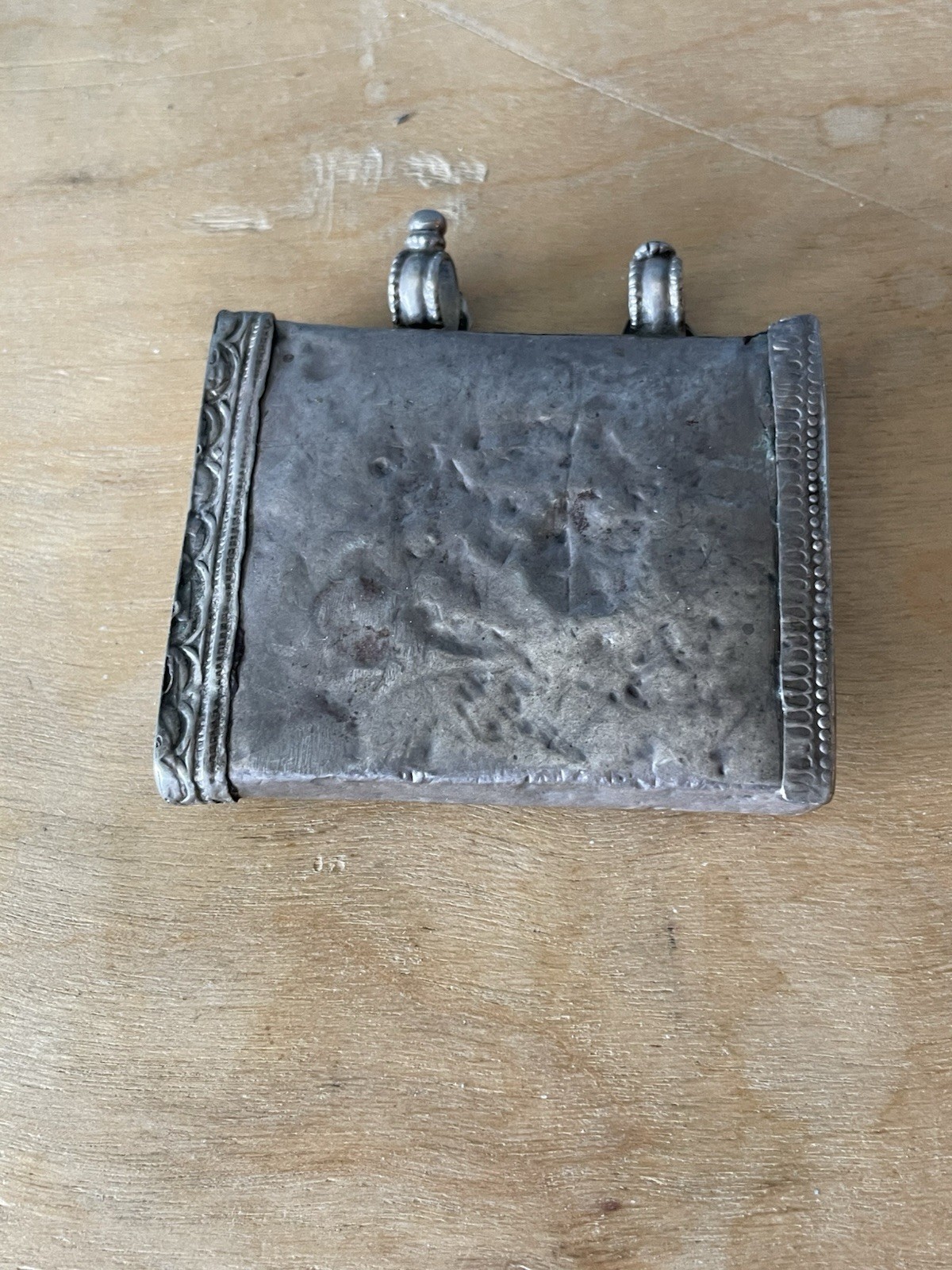 Antique Silver Taweez Prayer Locket Pendant