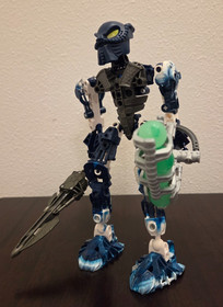 LEGO Bionicle Inika TOA JALLER, TOA HAHLI & TOA KONGU, 100% Complete w/ Booklets