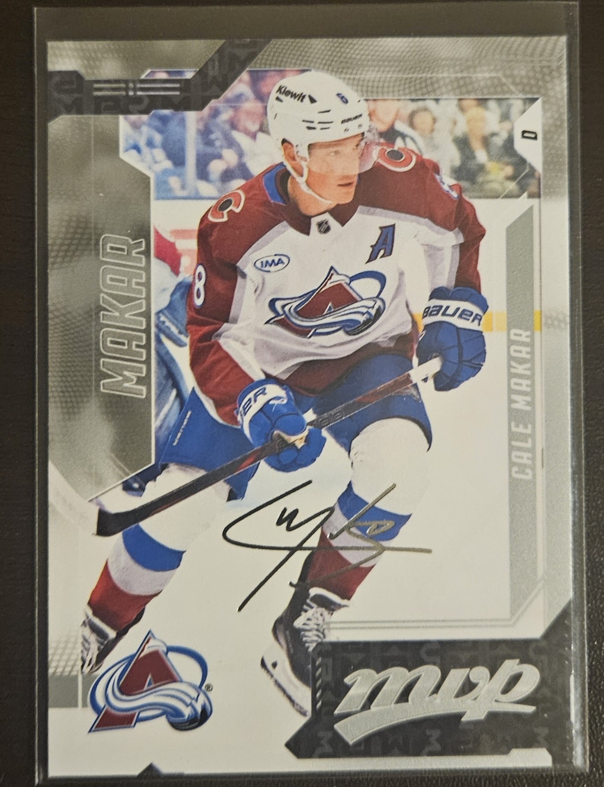 Cale Makar Colorado Avalanche 2026-27 Upper Deck MVP Silver Script #195