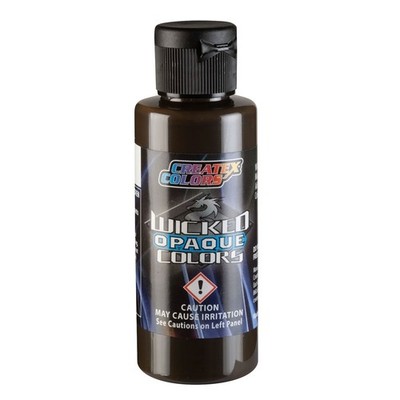 (245,83 /1l) Wicked W097 - Opaque Raw Umber 60ml - Airbrush Farbe - CREATEX 1160