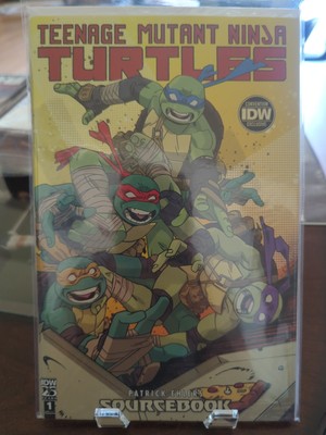 SDCC 2024 IDW TMNT Teenage Mutant Ninja Turtles Sourcebook #1 - Combo Shipping