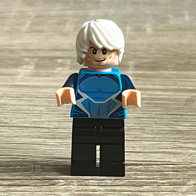 LEGO Minifigur Quicksilver sh0180   Original   guter Zustand   ohne Risse