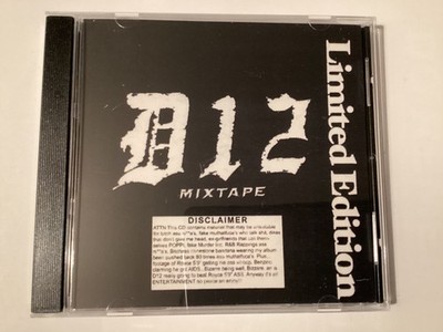 D-12 - Limited Edition Mixtape CD 2003 Rare Promo eminem d12 shady