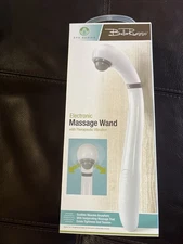 Bella Russo Electronic Massage Wand w/ Therapeutic Vibration Soothes Muscle NIB