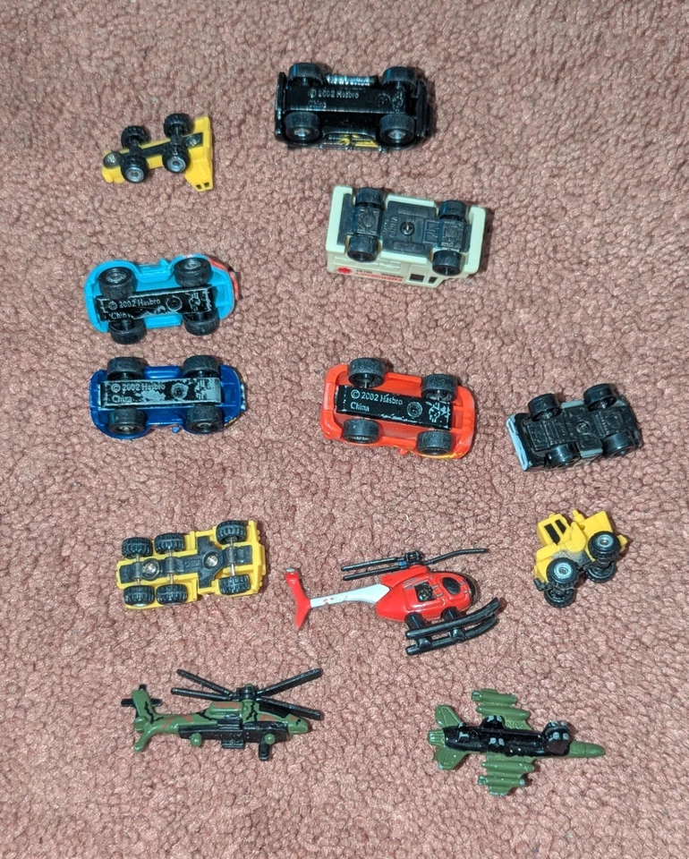 Vintage Micro Machines Lot of Vehicles 2000s (Cars, Helicopters, Jet, Police) - Image 2 of 4