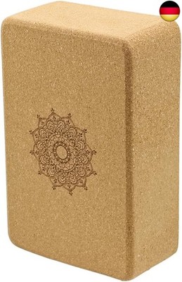Namvo Kork-Yogablock, natürlicher Kork-Yoga-Ziegel, hochdichtes, 