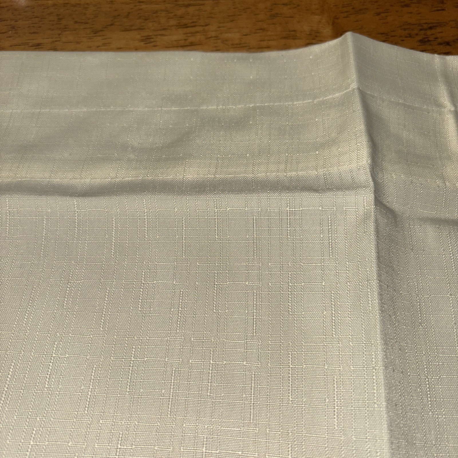 SUNFLOWER Valance, 60” Width X 12” Length Beige   New By Lorraine Home Fashions