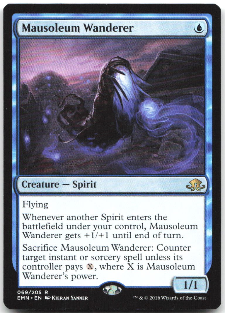 Mausoleum Wanderer 69 Rare Eldritch Moon Magic: The Gathering Lightly Played