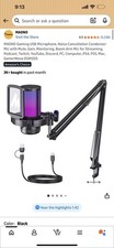 MAONO Gaming USB Microphone, Noise Cancellation Condenser