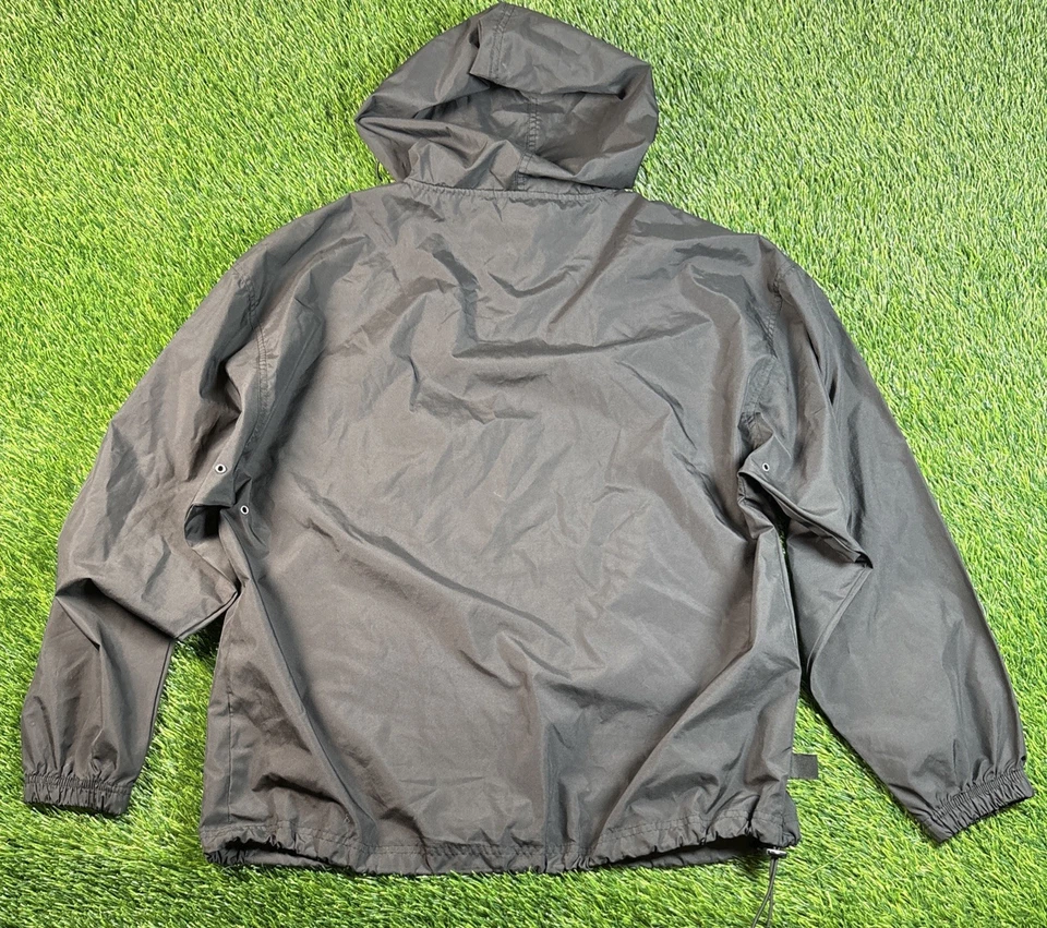 Charles River 服装 LSU 老虎风衣带帽 M 码黑色 — 第 3/4 张图片