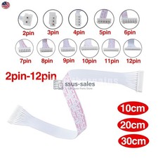 2 Pin-12 Pin 10-30cm JST XH2.54mm Pitch Connector Cable Female-Female Plug US