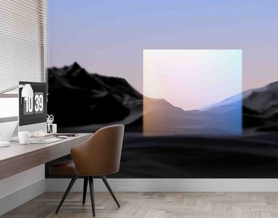 3D Abstract Mountain Wallpaper Wall Murals Removable Wallpaper