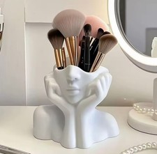 Face Shape Makeup Brush Holder Modern Nordic Flower Vases 