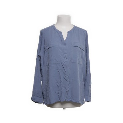 KappAhl, Bluse, Größe: L, Blau, Viskose, Einfarbig, Damen #MvZ