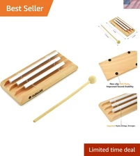 Portable Meditation Chime with 3 Tones - Perfect for Yoga, Therapy, and Gifts