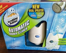 New Scrubbing Bubbles Automatic Shower Cleaner + 2 Refills 34oz@ Dual Sprayer